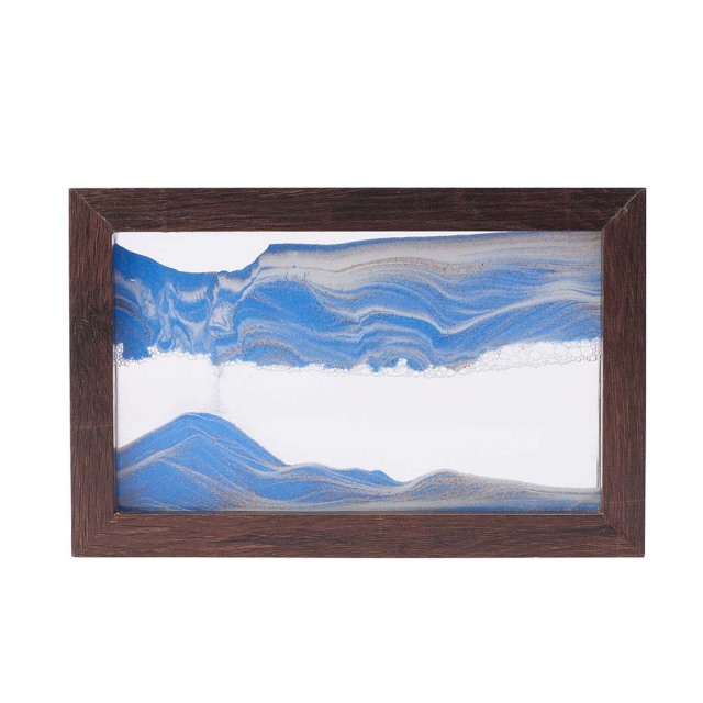 サンドピクチャー ブルー スクエア型 Sサイズ