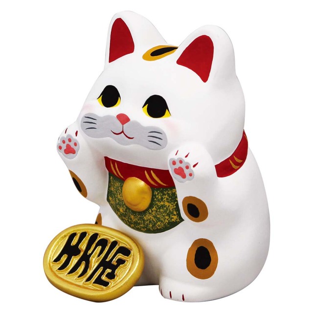 ぺったり招き猫 陶製和雑貨