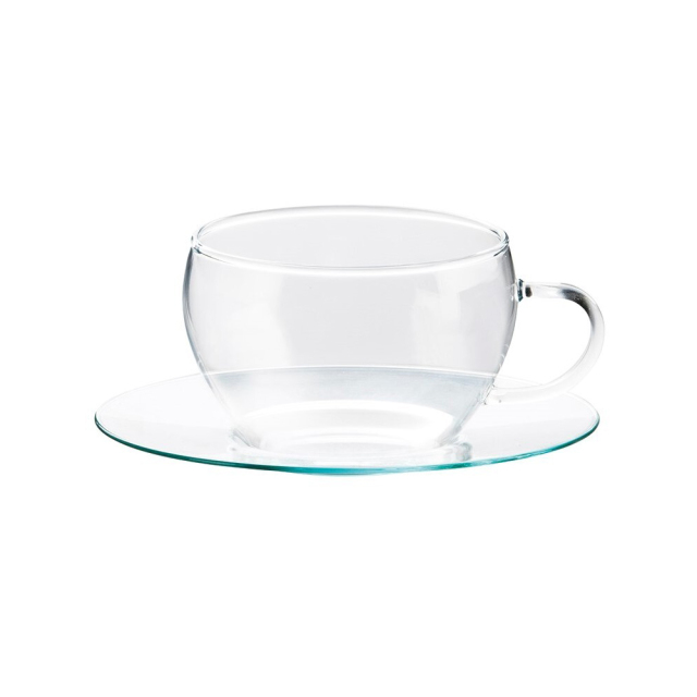 SIMAX 耐熱ガラス エバカップ ソーサー 250mlを買うならおしゃれ雑貨