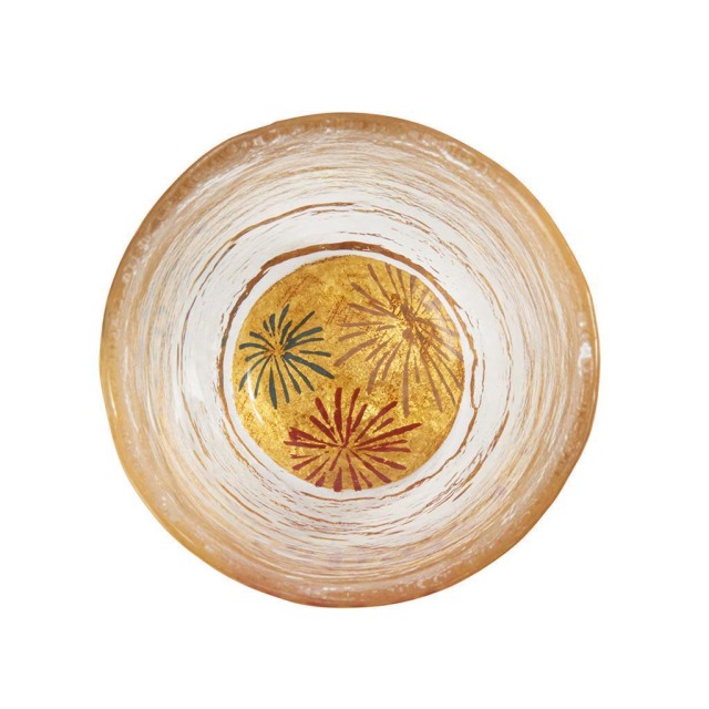 新品未使用 『サライ』×漆芸 よした華正工房 華正蒔絵ガラス ワイングラス 金沢金箔 よした華正工房 華正蒔絵ガラス盃を買うならおしゃれ