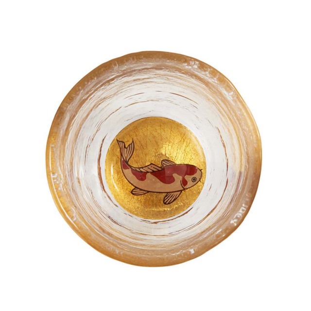 華正蒔絵ガラス盃