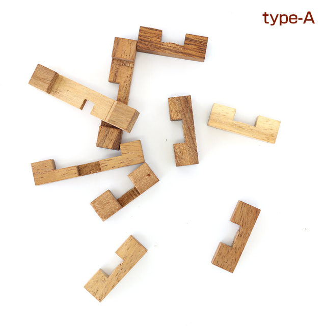 立体ウッドパズル テトラポッド 木のおもちゃを買うならおしゃれ