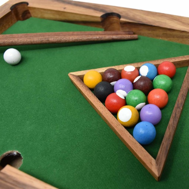 ミニビリヤードセット 木のおもちゃ
