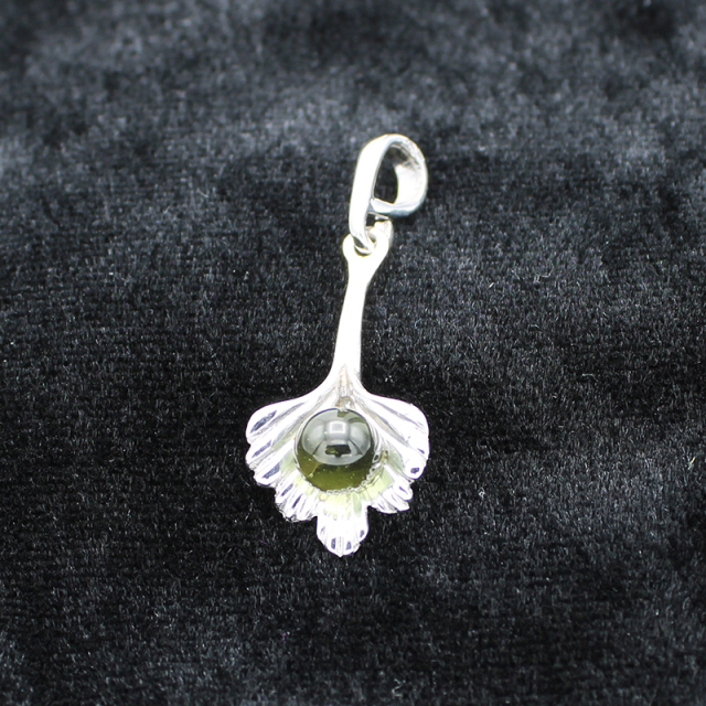 PAS-10003 モルダバイトペンダントトップ