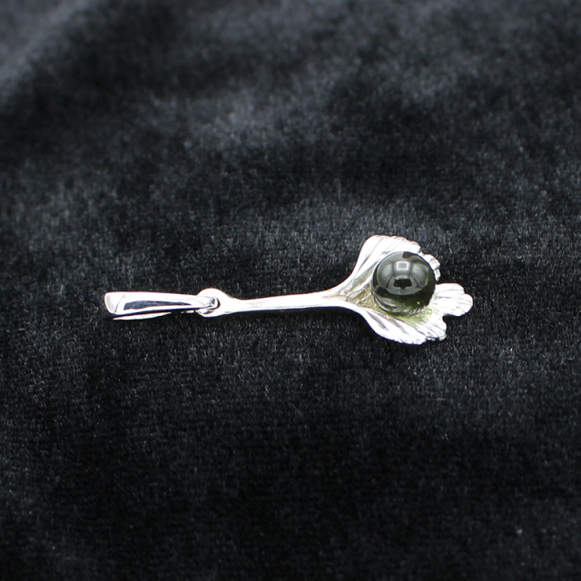 PAS-10003 モルダバイトペンダントトップ