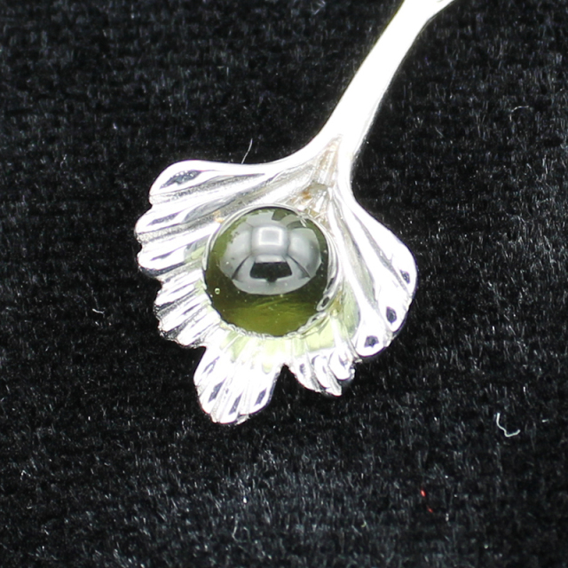 PAS-10003 モルダバイトペンダントトップ