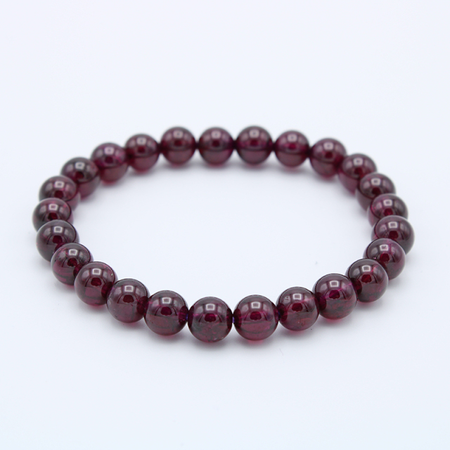 ロードライトガーネット インド産 パワーストーン 天然石ブレスレット