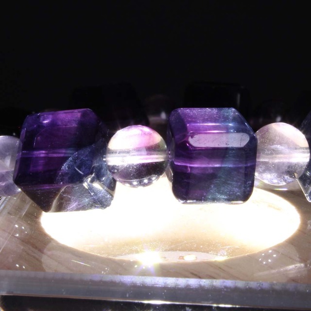 マルチカラーフローライト アメリカ産 パワーストーン 天然石