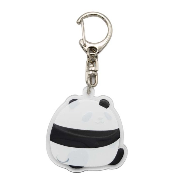 空鐘 まんまるころんアクリルキーホルダー パンダ