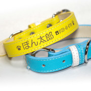 【ネーム入れ可！】マイスターWレザーカラー（犬用首輪）