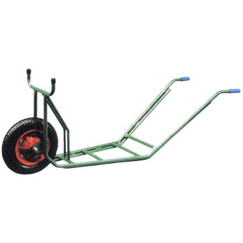 植木用低床一輪車（ノーパンクタイヤ仕様）