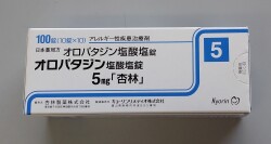 オロパタジン塩酸塩錠　杏林　100錠