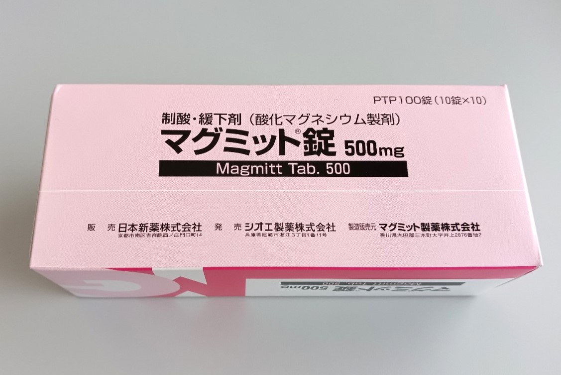 マグミット錠　500ｍｇ　100錠　１箱