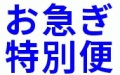 お急ぎ特別便