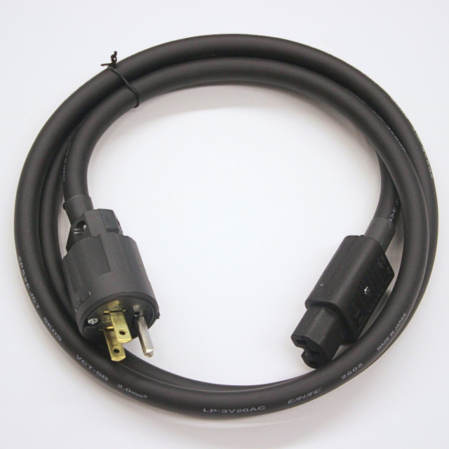 オリジナル電源ケーブル ADAC-1.5 オーディオデザイン 1.5m長 電磁シールド 2SQ 3P