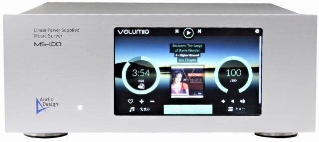 高性能アナログ電源内蔵ミュージックサーバー/オーディオデザイン