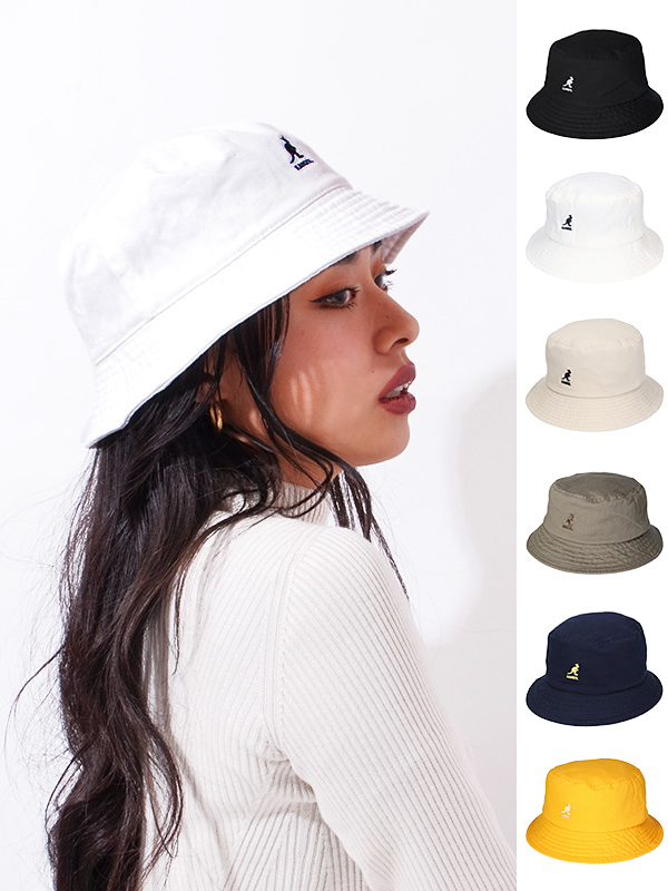 KANGOL カンゴール 帽子 ハット メンズ レディース ユニセックス ブランド バケットハット バケハ ブランド 無地 シンプル WASHED BUCKET HAT サファリハット カジュアル ストリート アウトドア 登山 K4224HT 100-169215 ハロウィン ギフト プレゼント ラッピング