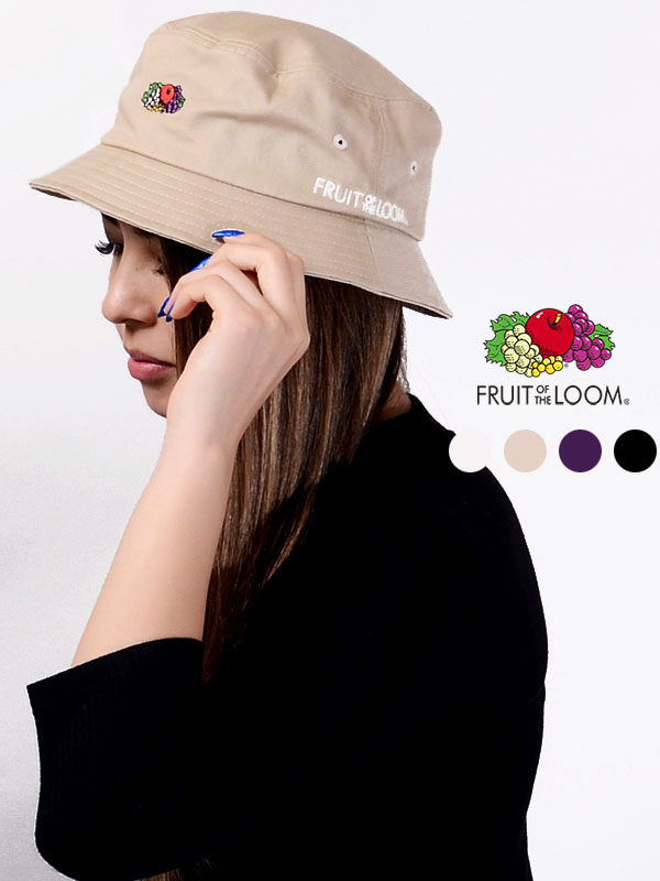 FRUIT,OF,THE,LOOM,フルーツオブザルーム,ハット,メンズ,レディース,ユニセックス,ブランド,バケハ,LOGO,EMB,BUCKET,HAT,14300900