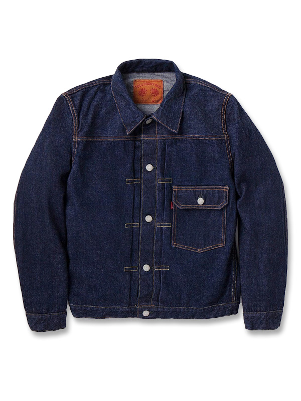 FULLCOUNT,フルカウント,デニム,ジャケット,メンズ,レディース,Gジャン,1st,モデル,13.7oz,2107
