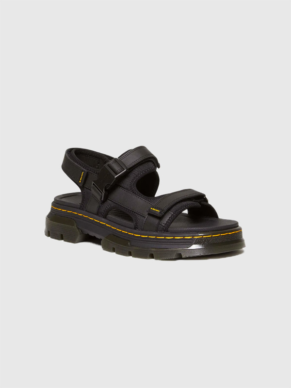 Dr. Martens厚底サンダル25.5 Dr.Martens DR.MARTENS ドクターマーチン VOSS QUAD ストラップ