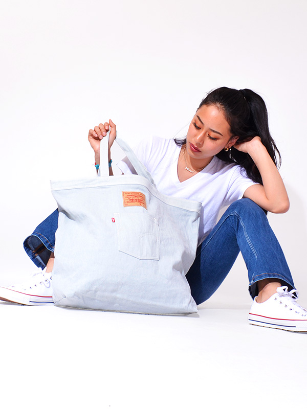 ゆうメール便送料無料】LEVI'S LEVIS リーバイス デニム バッグ エコ