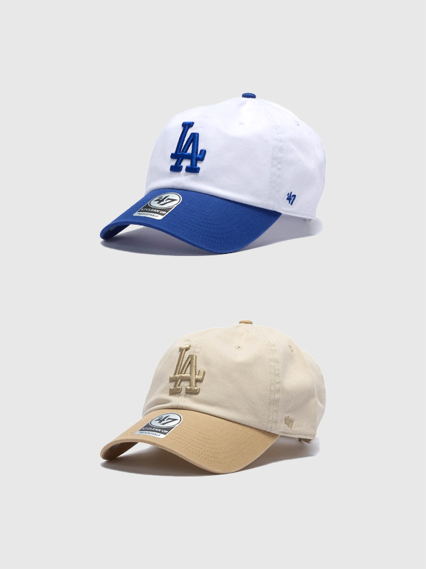 47Brand,CLEAN,UP,フォーティセブン,キャップ,クリーンナップ,ロサンゼルス,ロゴ,LA,14858344,14858341,2-Tone,Base,Runner