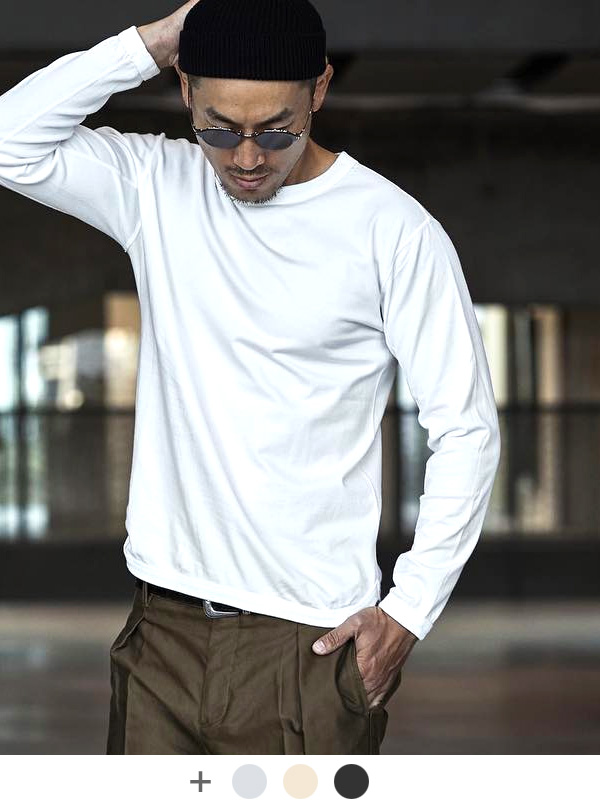FULLCOUNT,フルカウント,Tシャツ,半袖,メンズ,レディース,綿,100,おしゃれ,かっこいい,Flat,Seam,Heavyweight,Long,sleeve,T,Shirt,5222L