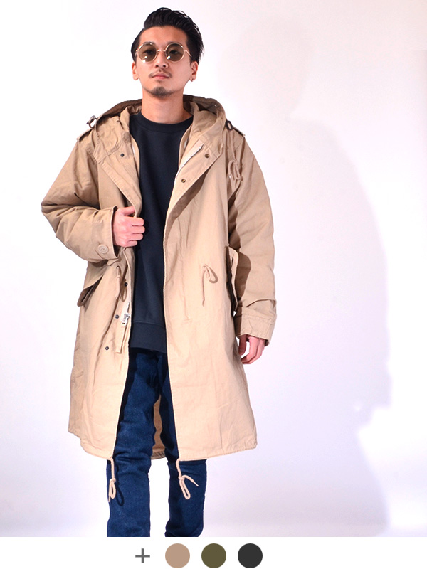 HOUSTON,ヒューストン,ジャケット,M-51,M51,モッズコート,メンズ,レディース,ユニセックス,大きいサイズ,ライナー,モッズパーカー,5409