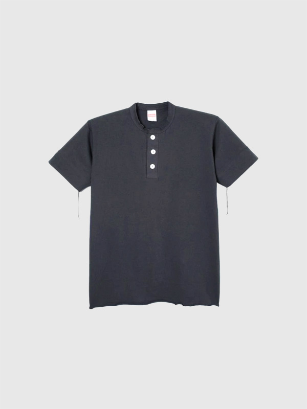 Healthknit,ヘルスニット,ヘンリーネック,Tシャツ,メンズ,レディース,半袖,無地,シンプル,906S