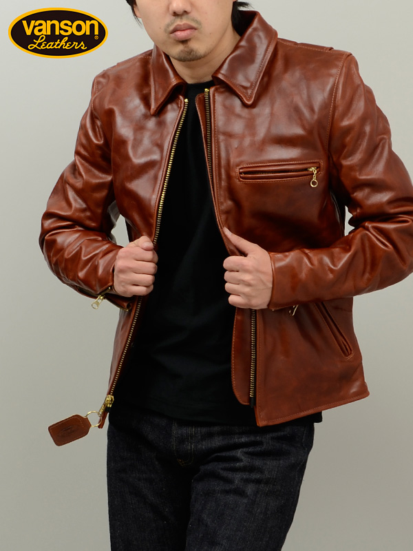 Vanson 9D シングル ライダース 38 Vanson 9D シングル ライダース 38