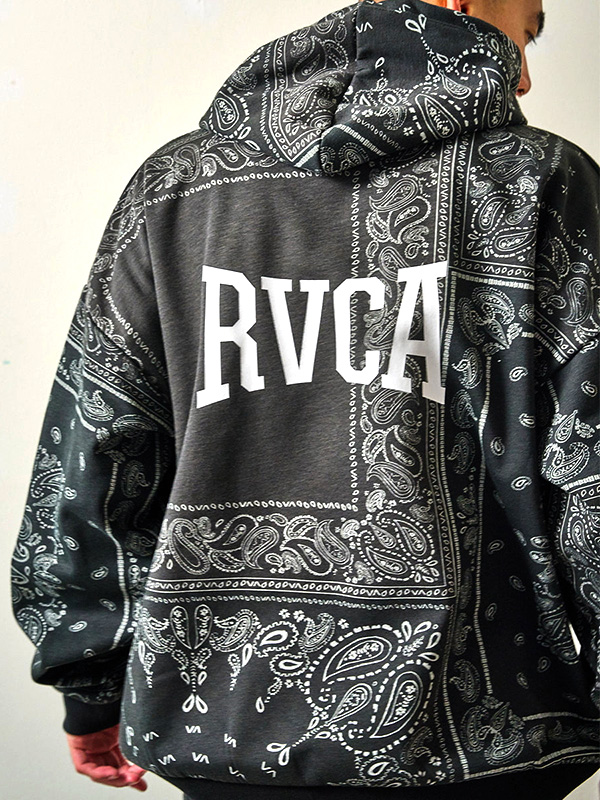 RVCA,ルーカ,パーカー,スウェット,プルパーカー,メンズ,レディース,大き目,おしゃれ,かわいい,ゆったり,ブランド,裏起毛,BE04B-015