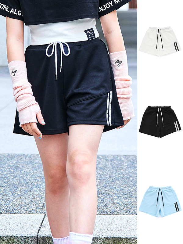 ALGY,アルジー,ラインロゴキュロット,キュロット,パンツ,ボトムス,おしゃれ,かわいい,シンプル,G222903