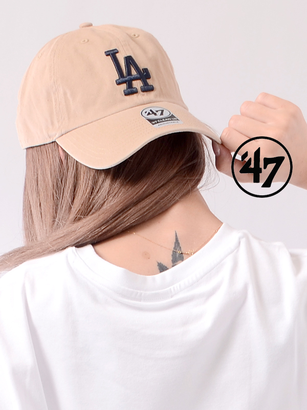 MLB フィルダー ボールキャップ B (Beige) Amazon.co.jp: [フォーティセブン] 帽子 47 キャップ ドジャース