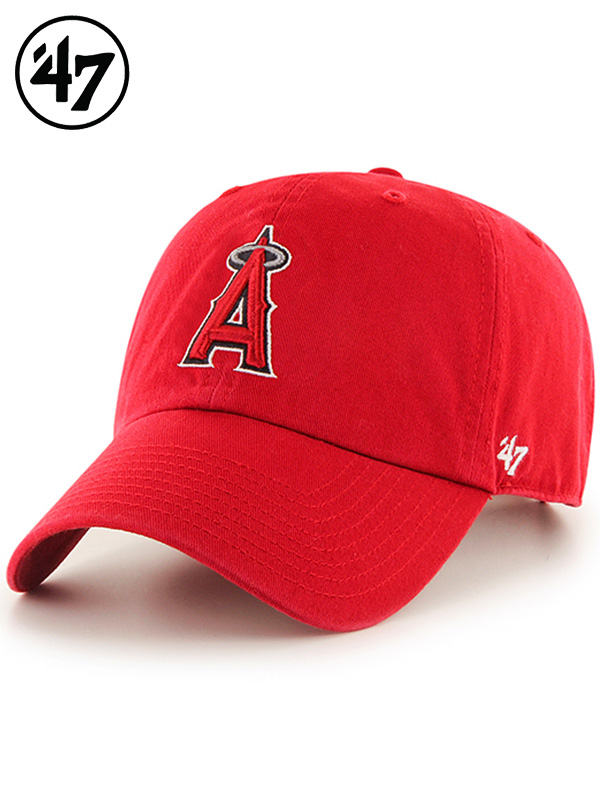 47Brand,フォーティセブン,キャップ,メンズ,レディース,Angels,47,CLEAN,UP,Red,エンゼルス,クリーンナップ,MLB00912,B-RGW04GWS-HM