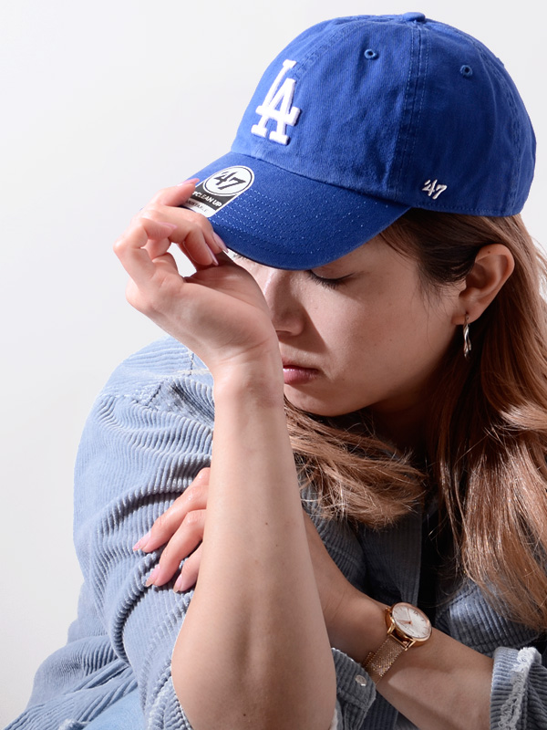ファッション,コーディネート,通販,47Brand,フォーティセブン,キャップ,メンズ,レディース,Dodgers,47,CLEAN,UP,MLB00185,B-RGW12GWS-RYN