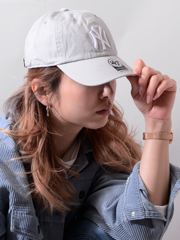 47Brand,フォーティセブン,キャップ,メンズ,レディース,Yankees,47,CLEAN,UP,Gray,ヤンキース,ホーム,MLB00549,B-RGW17GWS-GY