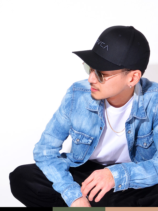 RVCA,ルーカ,キャップ,メンズ,レディース,ブランド,おしゃれ,かわいい,FLEX,FIT,CAP,フレックス,フィット,パネルキャップ,BA041-916