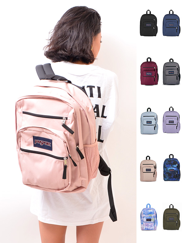 JANSPORT,ジャンスポーツ,リュック,リュックサック,レディース,メンズ,ユニセックス,通学,高校生,女子,おしゃれ,大容量,BIG,STUDENT
