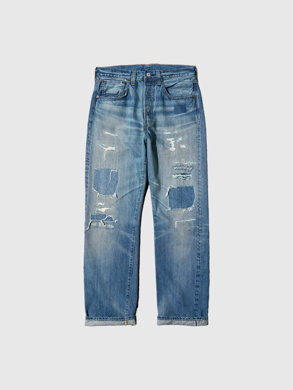 LEVI'S,VINTAGE,CLOTHING,リーバイス,ヴィンテージクロージング,LEVIS,501,1947,赤耳,加工,501XX,1947MODEL,ダメージ加工,L32,47501-0231