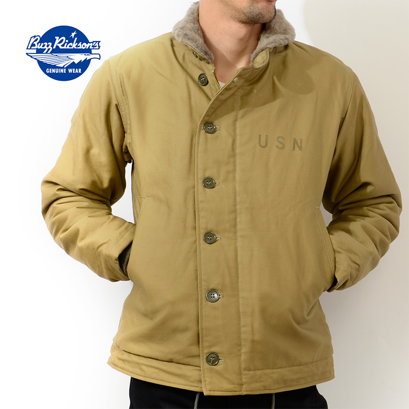 バズリクソンズ,N-1,デッキジャケット,BUZZRICKSON'S,Deck,Jacket,NAVY,DEPARTMENT,東洋,br12031