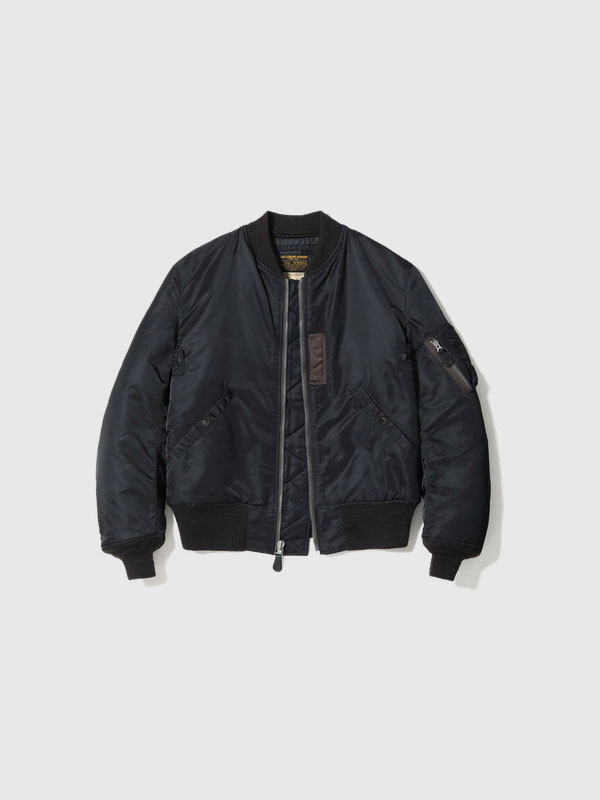 BUZZ,RICKSON'S,WILLIAM,GIBSON,バズリクソンズ,MA－1,スレンダー,ウィリアムギブソン,日本製,Type,BLACK,MA-1,SLENDER,REGLAR,BR14964