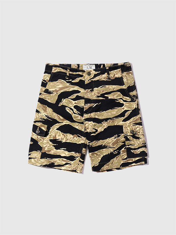 Pherrow's 'タイガーカモ'ショーツ ショートパンツ TIGER CAMO M