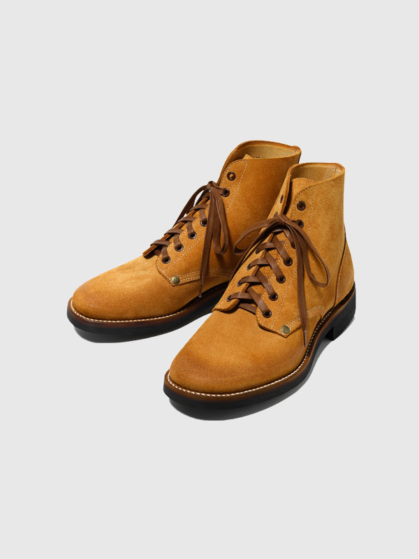 BUZZ,RICKSON'S,バズリクソンズ,ブーツ,メンズ,本革,SHOE,SERVICE,REVERSE,UPPER,COMPOSITION,SOLE,Type,M-43,ROUGH,SIDE,OUT,BR02800