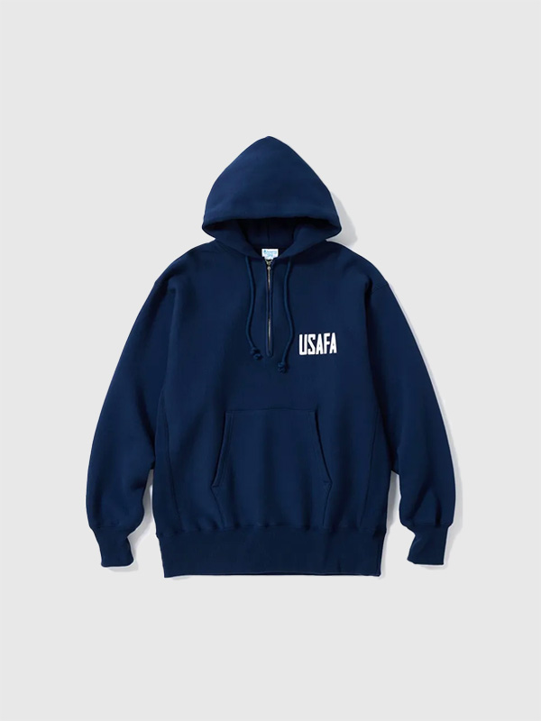 チャンピオン USAFA ハーフジップ リバースパーカー 単タグ 復刻 中古・古着通販】Champion REVERSE WEAVE (チャンピオン