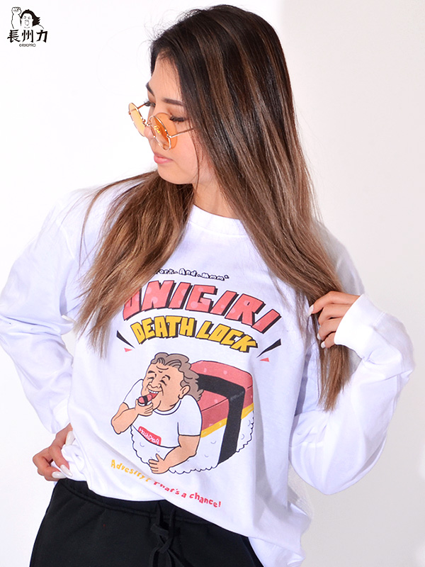 長州,力,ちょうしゅう,りき,Tシャツ,長袖,メンズ,レディース,ユニセックス,おしゃれ,かわいい,大きいサイズ,インスタ,CHLT-2001-W