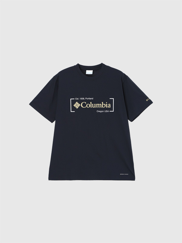Columbia,コロンビア,Tシャツ,半袖,機能素材,冷感,速乾,ドライ,冷却機能,吸湿速乾機能,オムニウィック,オムニシェイド,PG1816