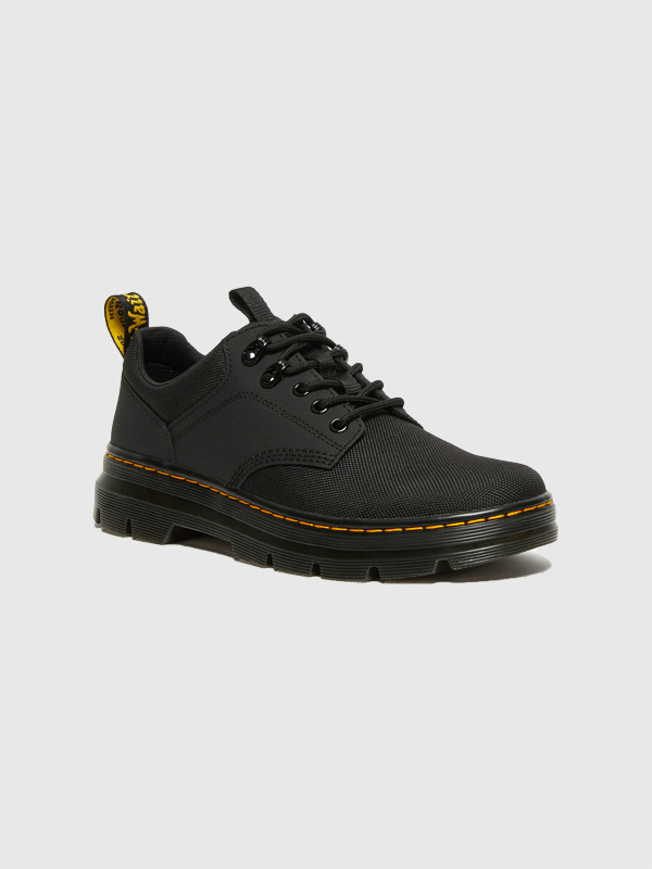 靴 Dr Martens (REEDERS 5) Dr. Martens】REEDER スエード 5 タイ シューズ ガンメタル (Dr