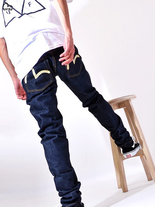 【入手困難】EVISU エヴィス テーパードジーンズ デニム 日本遺産コラボ EVISU #2000 No.1 TIGER PRESHRUNK 舞鶴限定鎮守
