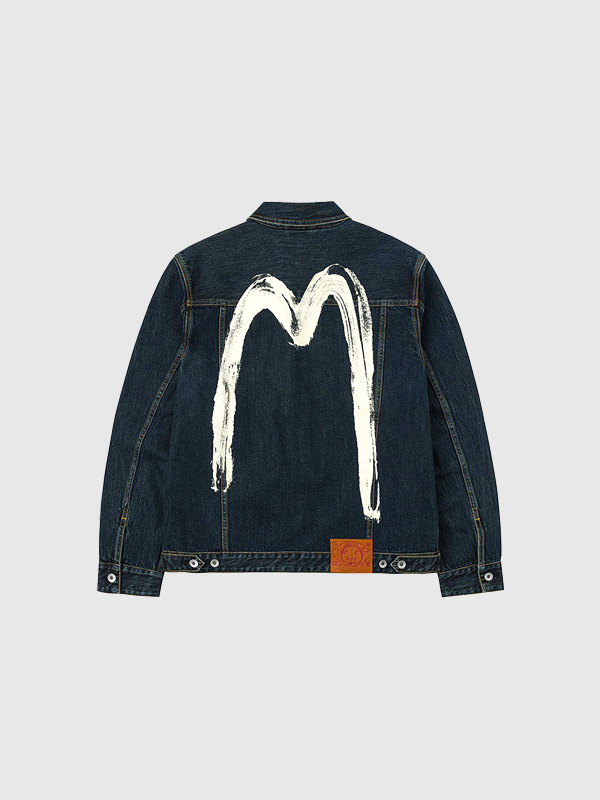 EVISU,エヴィス,ジーンズ,大黒,エビス,デニムジャケット,3rd,4th,Gジャン,ゆったり,2EAHTM5DJ1003XXDN