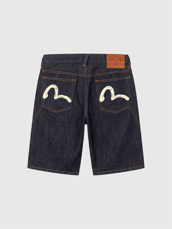 EVISU,エヴィス,ジーンズ,デニムショーツ,カモメ,プリント,ボタンフライ,ハーフパンツ,ショートパンツ,DENIM,SHORTS,2ESHTM6DS1058